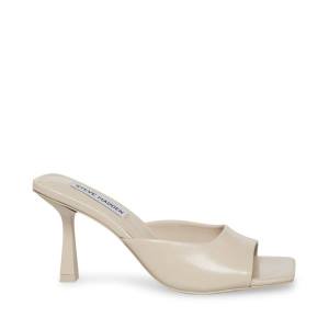 Salto Alto Steve Madden Rae Bone Heel Feminino Bege | SM-596NZ