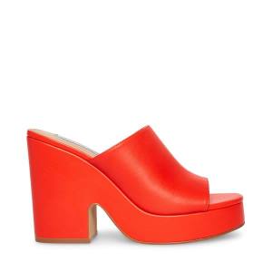 Salto Alto Steve Madden Sally Heel Feminino Vermelhas | SM-792BV