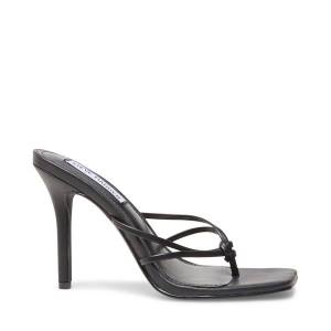 Salto Alto Steve Madden Scored Heel Feminino Pretas | SM-953PR