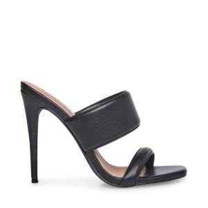 Salto Alto Steve Madden Swan Heel Feminino Pretas | SM-079BS