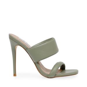 Salto Alto Steve Madden Swan Heel Feminino Verdes | SM-435DA