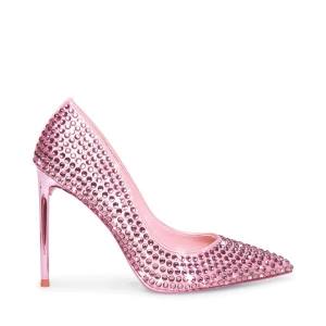 Salto Alto Steve Madden Vala-r Heel Feminino Rosa | SM-402KA