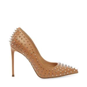 Salto Alto Steve Madden Vala-s Tan Heel Feminino Bege | SM-352DR