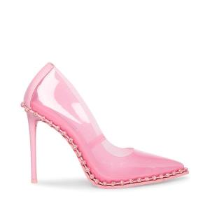 Salto Alto Steve Madden Vyper Dusty Heel Feminino Rosa | SM-914DT