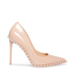 Salto Alto Steve Madden Vyper-p Blush Envernizados Heel Feminino Rosa | SM-203SC