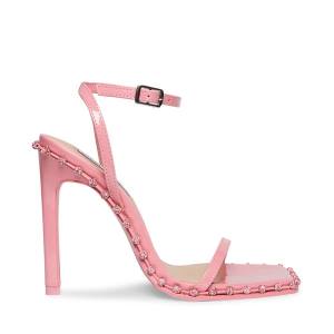 Salto Alto Steve Madden Zelle Heel Feminino Rosa | SM-694GZ