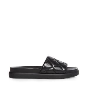 Sandalias Steve Madden Abell Feminino Pretas | SM-582YK