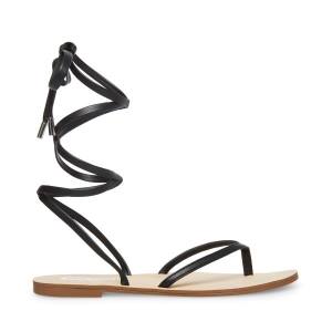 Sandalias Steve Madden Anna Feminino Pretas | SM-732VD