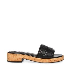 Sandalias Steve Madden Aria Feminino Pretas | SM-750AT