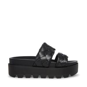 Sandalias Steve Madden Briar Feminino Pretas | SM-243YR