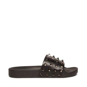 Sandalias Steve Madden Flashh Paris Feminino Pretas | SM-123SV