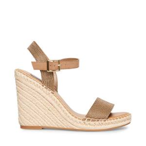 Sandalias Steve Madden Gamora Taupe Feminino Cinzentas Marrom Multicoloridas | SM-125HK