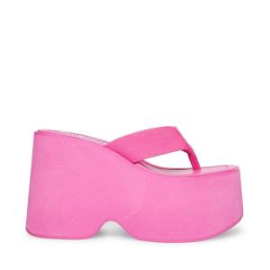 Sandalias Steve Madden Gwen Feminino Rosa | SM-458MJ