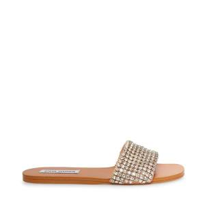 Sandalias Steve Madden Heather Natural Feminino Bege | SM-815NI