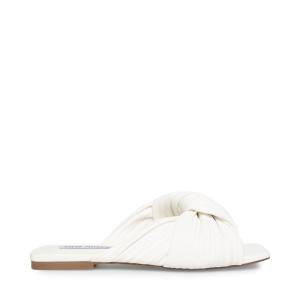 Sandalias Steve Madden Mentor Feminino Branco | SM-021OL