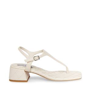 Sandalias Steve Madden Pepper Bone Feminino Bege | SM-852EX