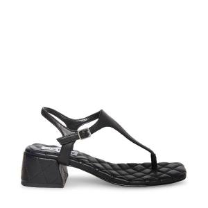 Sandalias Steve Madden Pepper Feminino Pretas | SM-167LS