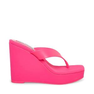 Sandalias Steve Madden Refined Fuchsia Feminino Fucsia | SM-475MR