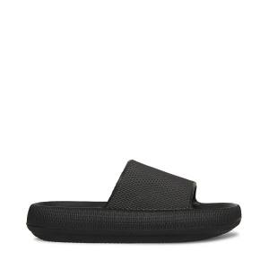 Sandalias Steve Madden Scuba Feminino Pretas | SM-247ME