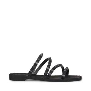 Sandalias Steve Madden Skyler-j Feminino Pretas | SM-265IX