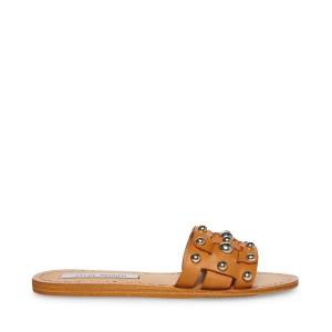 Sandalias Steve Madden Tanya Tan Feminino Marrom Multicoloridas | SM-362VW