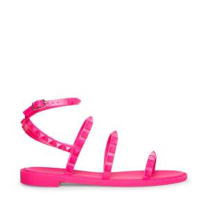 Sandalias Steve Madden Travel-j Feminino Rosa | SM-962JX