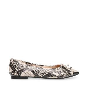 Sapatos Rasos Steve Madden Eldora Snake Feminino Serpentine | SM-673AJ