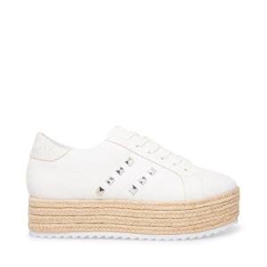 Sapatos Rasos Steve Madden Elodie Feminino Branco Multicoloridas | SM-365RA