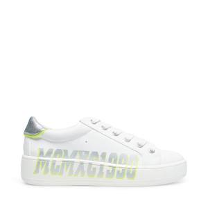 Tenis Steve Madden Brexton Feminino Branco Prateadas | SM-018ID