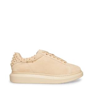 Tenis Steve Madden Frosting Sand Camurça Masculino Marrom | SM-584EW