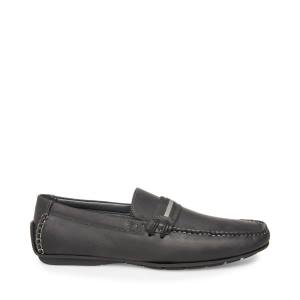 Tenis Steve Madden Grab Couro Masculino Pretas | SM-923MI