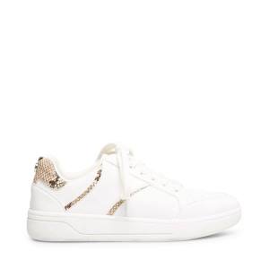 Tenis Steve Madden Harmonize Tan Snake Feminino Marrom Serpentine | SM-294JN