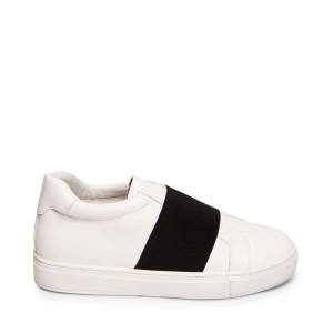 Tenis Steve Madden Sand Feminino Branco Pretas | SM-403UI