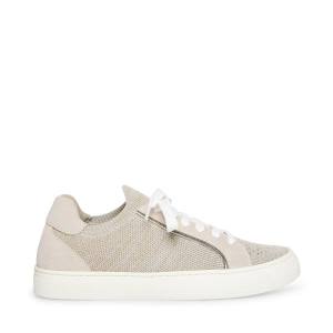 Tenis Steve Madden Sanford Taupe Feminino Cinzentas Marrom Multicoloridas | SM-780ZV