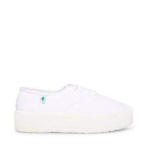 Tenis Steve Madden Stream Fabric Feminino Branco | SM-435ES