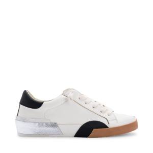 Tenis Steve Madden Zina Feminino Branco Pretas | SM-703EW