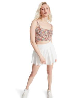 Tops Steve Madden Cozy Knit Tank Feminino Vermelhas | SM-320IT